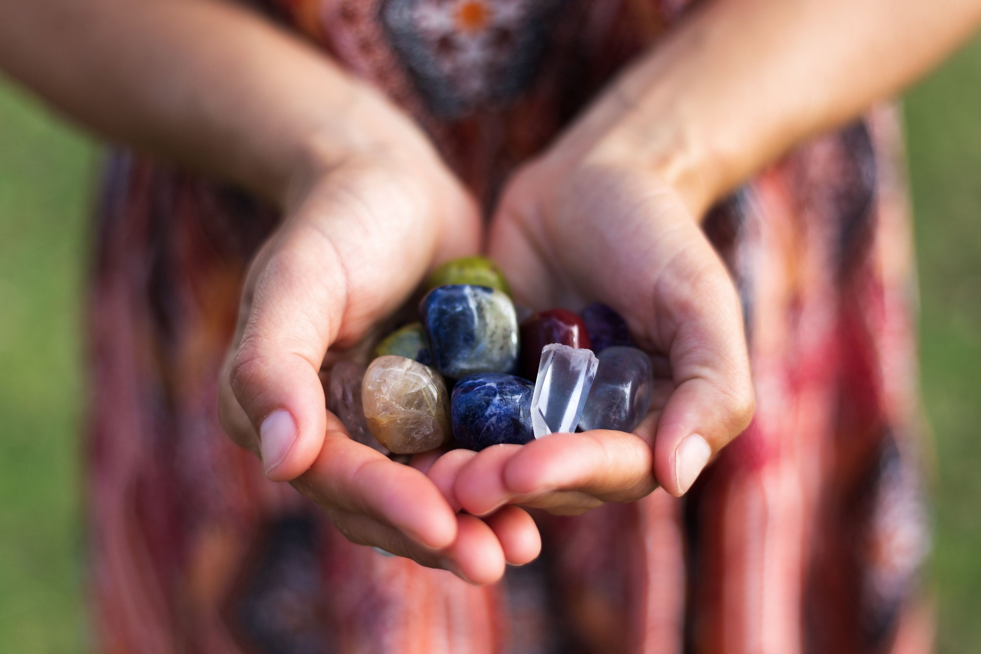 Handfull of Gemstones